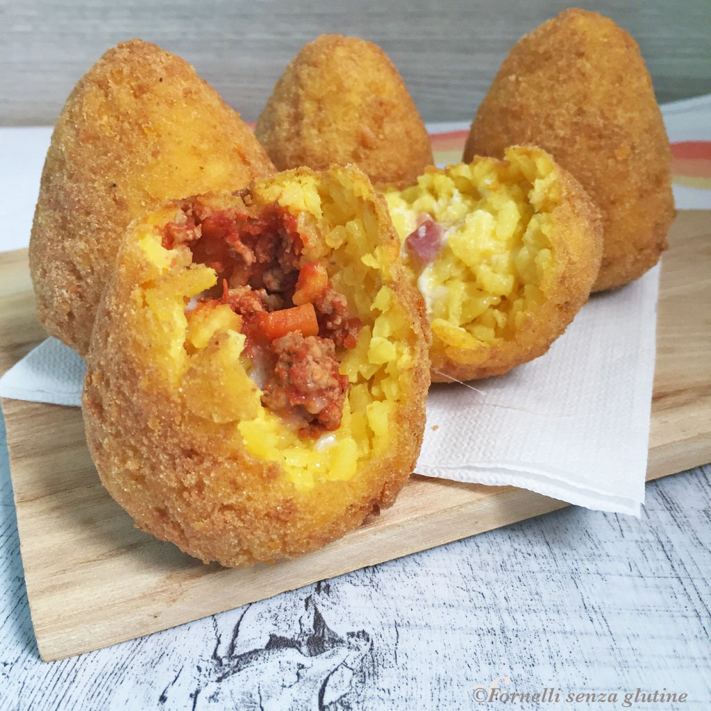 Arancini al ragù senza glutine