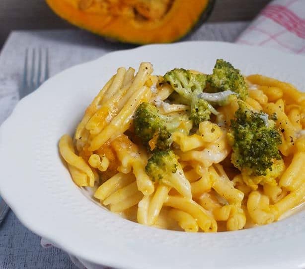 Caserecce-zucca-broccoli-gorgonzola