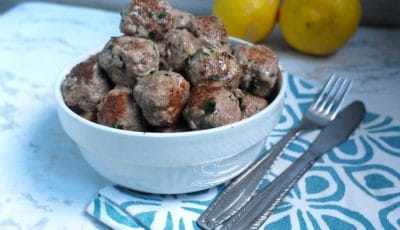 Polpette al limone