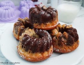 Ciambelline allo Yogurt Bicolore